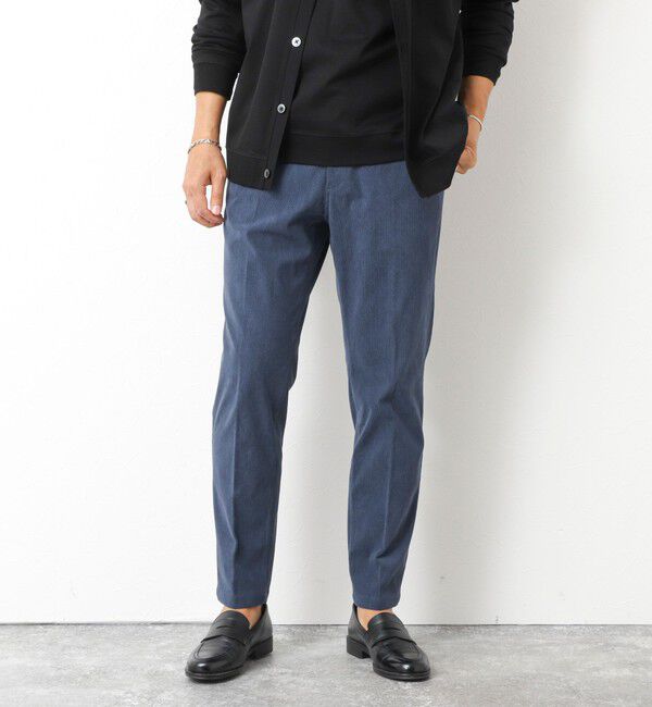 NOLLEY'S goodman「《ビジカジ/セットアップ対応》トリコットコーデュロイ ストレッチ イージーPT 25AW」|チノ|