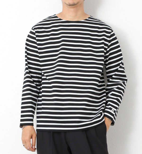 NOLLEY'S goodman「MVSシルケットボーダーBN」|Tシャツ・カットソー|