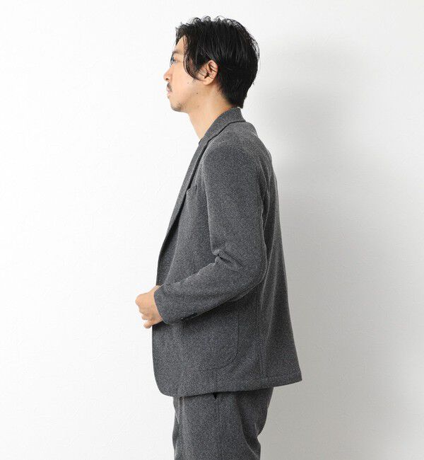 NOLLEY'S goodman「《ビジカジ/セットアップ対応》【尾州】先染めハニカムイージーJK 25AW」|テーラードジャケット|