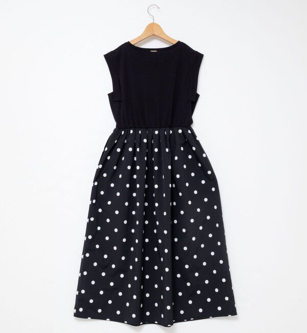 NOLLEY'S「ドットタフタドッキングワンピース」|ワンピース|