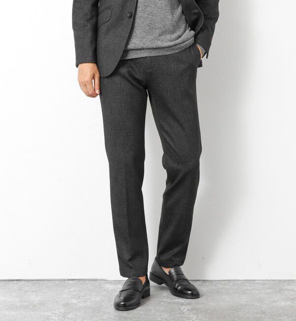 NOLLEY'S goodman「《ビジカジ/セットアップ対応》ポンチジャージPT」|チノ|チャコールグレー