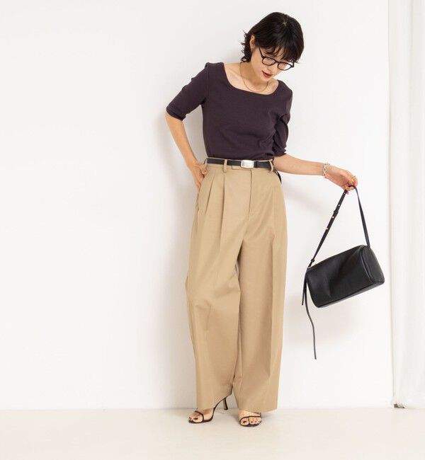 NOLLEY'S「ウォッシャブル撥水ツイルチノパンツ」|その他|