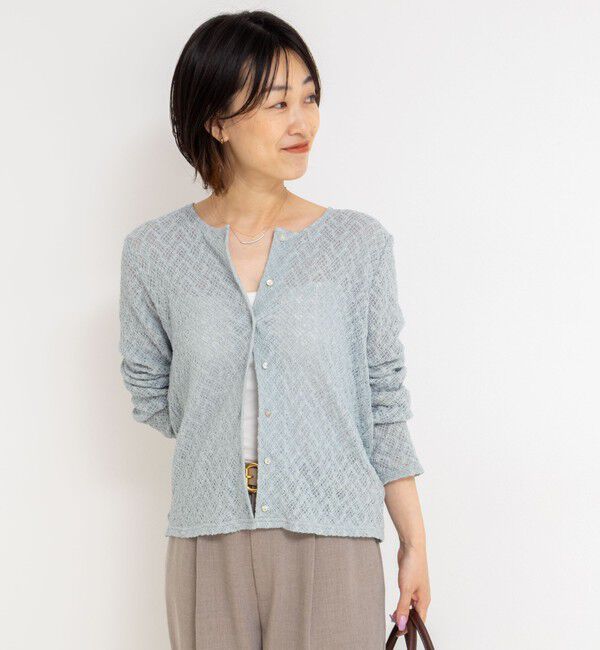NOLLEY'S「2WAYレースカーディガン」|カーディガン|