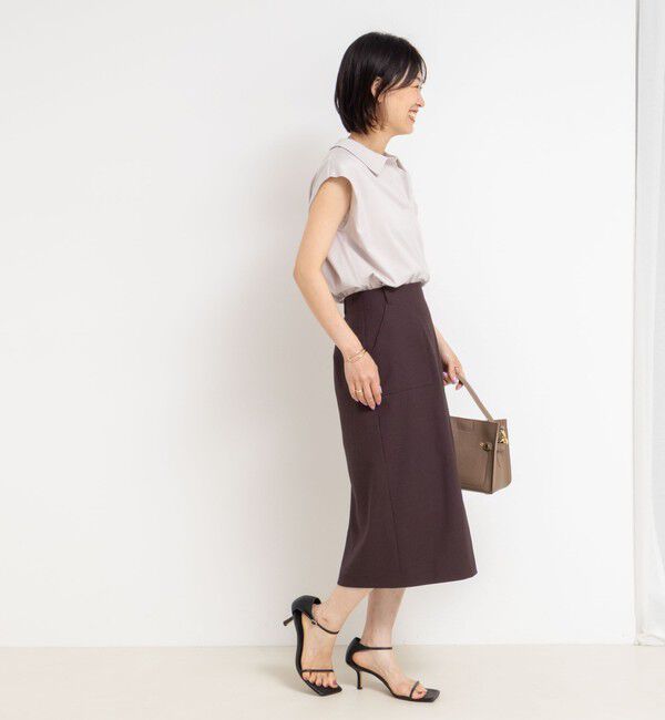 NOLLEY'S「ポロ衿プルオーバーカットソー」|Tシャツ・カットソー|