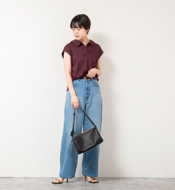 NOLLEY'S「ポロ衿プルオーバーカットソー」|Tシャツ・カットソー|