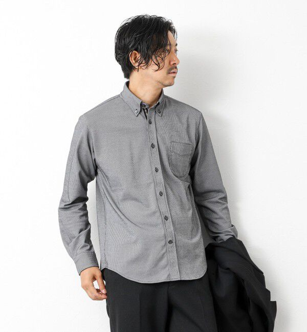 NOLLEY'S goodman「《ビジカジ対応》【ALBINI】吸水速乾テープBD 25AW」|シャツ・ブラウス|