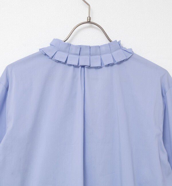 NOLLEY'S「Vネックタックギャザーパーツブラウス」|シャツ・ブラウス|