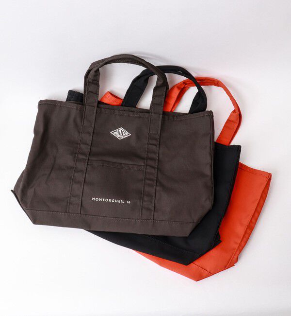 NOLLEY'S goodman「【DANTON/ダントン】MONTORGUEIL（モントルグイユ）キャンバストートバッグ 25AW」|トートバッグ|