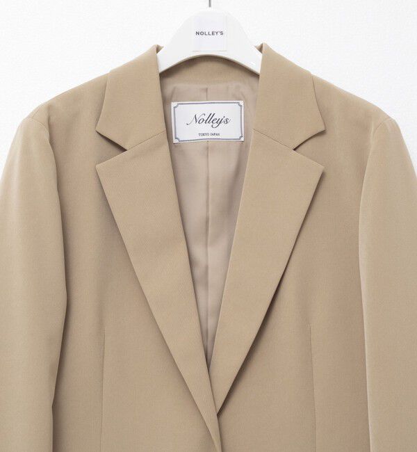 NOLLEY'S「《セットアップ対応》ウォッシャブルストレッチギャバテーラードジャケット」|テーラードジャケット|