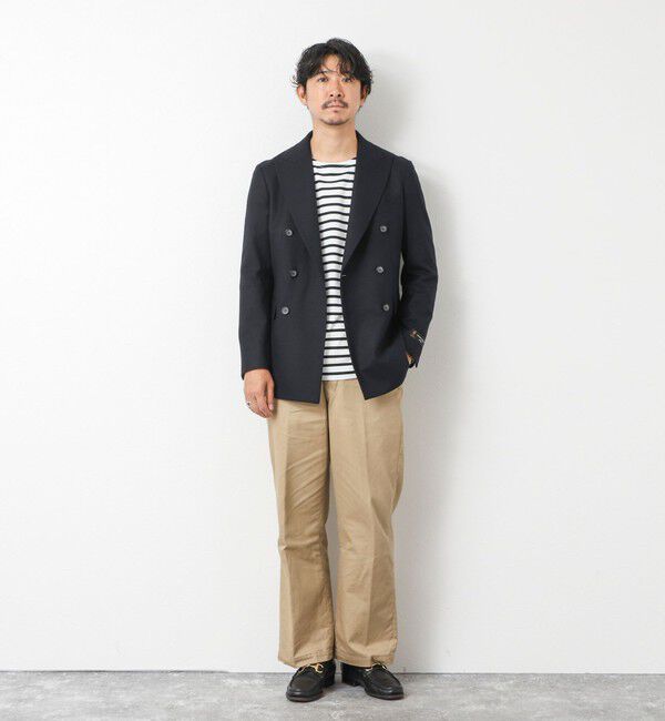 NOLLEY'S goodman「《ビジカジ対応》尾州 WOOL W JACKET 25AW」|テーラードジャケット|