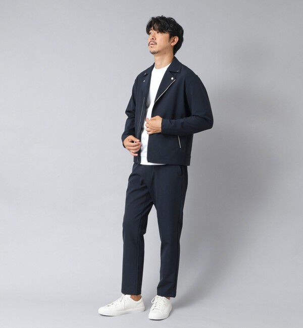NOLLEY'S goodman「【ACTIVE SECT】《限定展開》ハイストレッチダブルライダース 25AW」|ブルゾン・スタジャン|