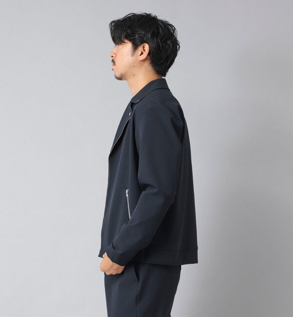 NOLLEY'S goodman「【ACTIVE SECT】《限定展開》ハイストレッチダブルライダース 25AW」|ブルゾン・スタジャン|