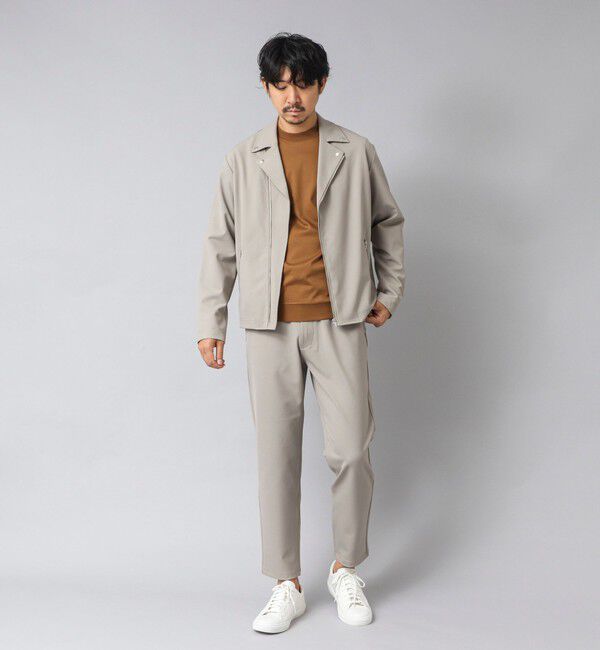 NOLLEY'S goodman「【ACTIVE SECT】《限定展開》ハイストレッチダブルライダース 25AW」|ブルゾン・スタジャン|