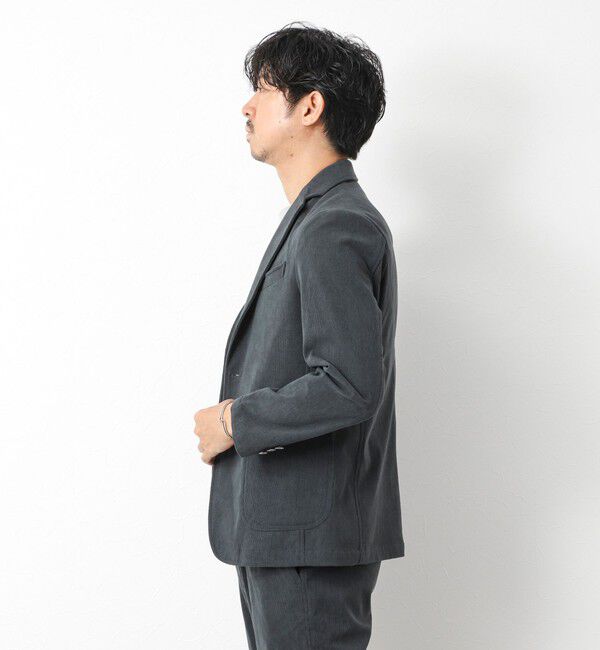 NOLLEY'S goodman「《ビジカジ/セットアップ対応》トリコットコーデュロイ ストレッチ イージーJK 25AW」|テーラードジャケット|