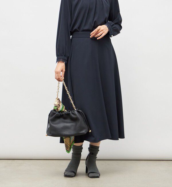 NOLLEY'S「ウォッシャブル2WAYストレッチフレアスカート」|フレア|