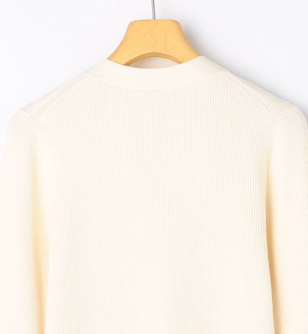 NOLLEY'S sophi「《アンサンブル対応》《手洗い可能》カシミヤ混リブVネックカーディガン」|カーディガン|