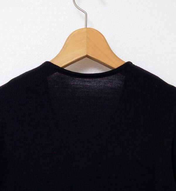 NOLLEY'S「MY STANDARD ウォッシャブルリブカーディガン」|カーディガン|