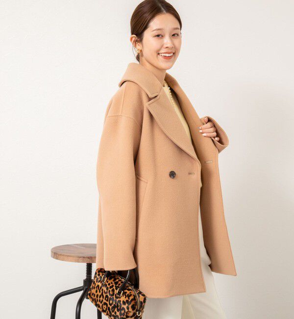 NOLLEY'S「【一部WEB限定アイテム】SP140リバーコート起毛メルトン仕上げ」|その他|