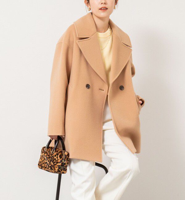 NOLLEY'S「【一部WEB限定アイテム】SP140リバーコート起毛メルトン仕上げ」|その他|