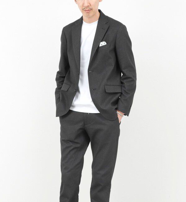 NOLLEY'S goodman「《ビジカジ/セットアップ対応》SOFT THERMO ウォッシャブルジャケット 25AW」|テーラードジャケット|