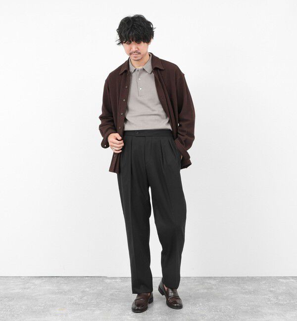 NOLLEY'S goodman「SOLOTEX ストレッチサキソニー NSN2タックスラックス 25AW」|スラックス|