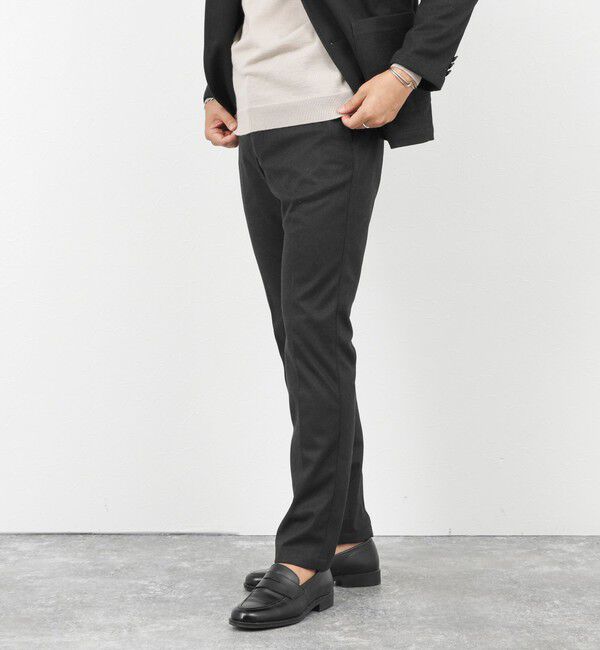 NOLLEY'S goodman「《セットアップ対応》【Active Jersey】ホームスパン ストレッチスリムフィット 25AW」|チノ|