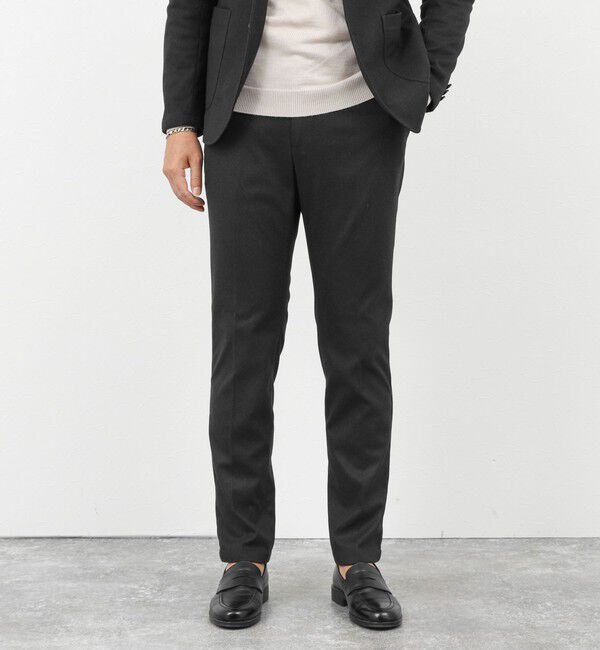 NOLLEY'S goodman「《セットアップ対応》【Active Jersey】ホームスパン ストレッチスリムフィット 25AW」|チノ|