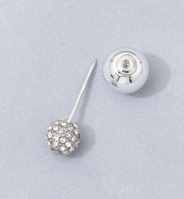 grace grace「【grace grace/グラスグラス】ボールパヴェプッシュピン」|ブローチ・コサージュ|