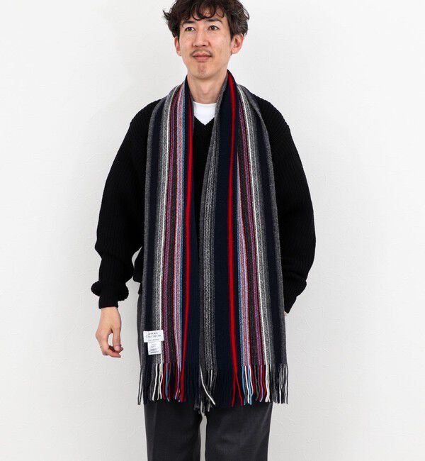 NOLLEY'S goodman「【JAMES CHARLOTTE/ジェームス・シャルロット】Lambswool Russell Muffler 25」|ストール|