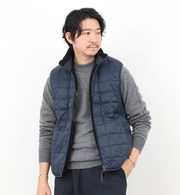 NOLLEY'S goodman「【TAION/タイオン】DOWN&times;BOA REVERSIBLE VEST 25AW」|ダウンベスト・ベスト|