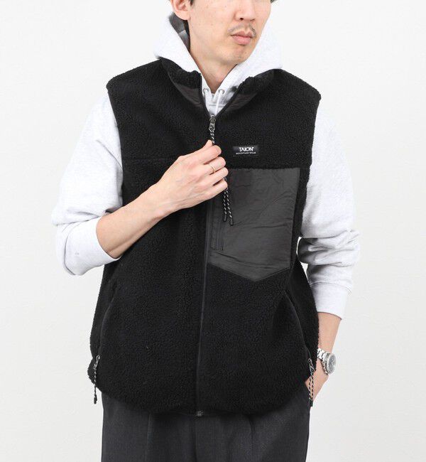NOLLEY'S goodman「【TAION/タイオン】DOWN&times;BOA REVERSIBLE VEST 25AW」|ダウンベスト・ベスト|