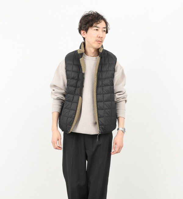 NOLLEY'S goodman「【TAION/タイオン】DOWN&times;BOA REVERSIBLE VEST 25AW」|ダウンベスト・ベスト|