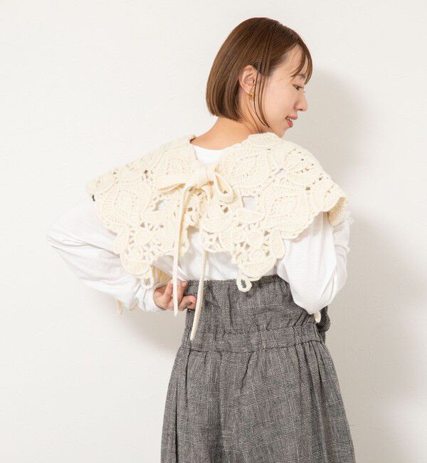 NOLLEY'S「【enrica/エンリカ】レース編みケープボレロ」|その他|