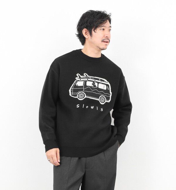 NOLLEY'S goodman「【STONEWOLD】WAGON ウォッシャブル CN 25AW」|ニット・セーター|