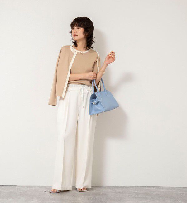 NOLLEY'S sophi「ウォッシャブルWウエストワイドパンツ」|その他|