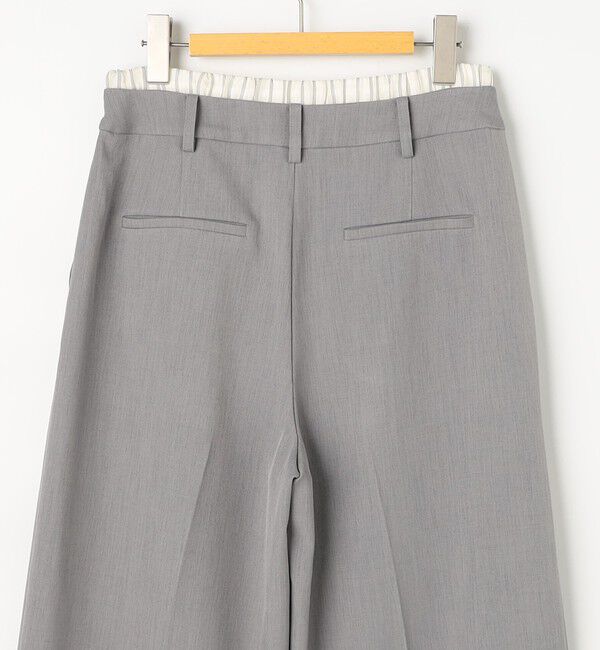 NOLLEY'S sophi「ウォッシャブルWウエストワイドパンツ」|その他|