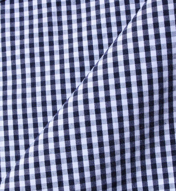 GLOSTER「【GLOSTER/グロスター】T/Cブロード バンドカラーシャツ（ギンガム/タータン）」|シャツ・ブラウス|