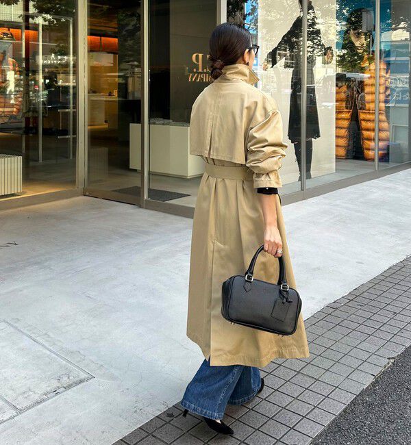 fredy emue「【発売のたびに即完売する大人気アイテム】袖ボリュームトレンチコート」|トレンチコート|