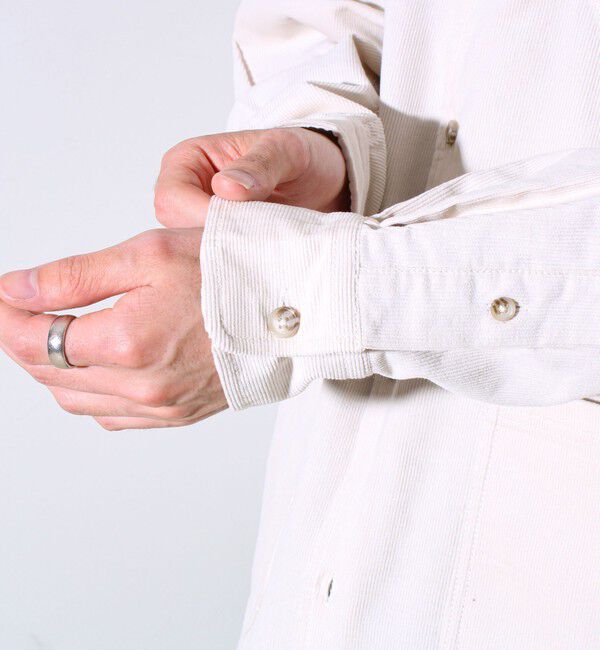 GLOSTER「【セットアップ対応】【GEVACO】コーデュロイ ワークシャツ」|シャツ・ブラウス|