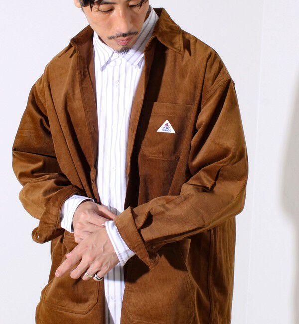 GLOSTER「【セットアップ対応】【GEVACO】コーデュロイ ワークシャツ」|シャツ・ブラウス|