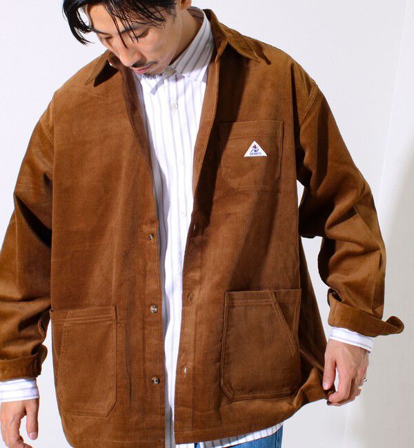 GLOSTER「【セットアップ対応】【GEVACO】コーデュロイ ワークシャツ」|シャツ・ブラウス|
