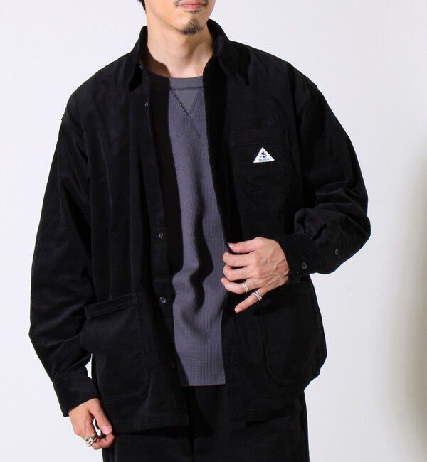 GLOSTER「【セットアップ対応】【GEVACO】コーデュロイ ワークシャツ」|シャツ・ブラウス|