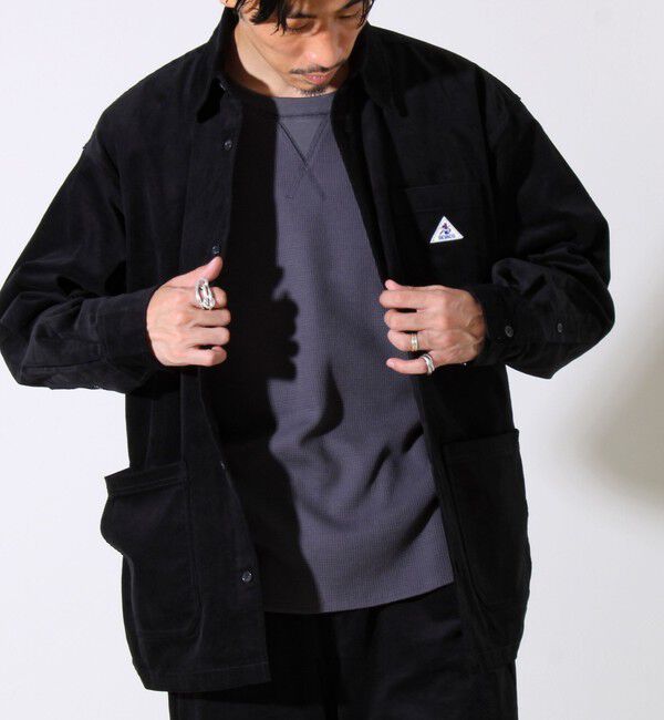 GLOSTER「【セットアップ対応】【GEVACO】コーデュロイ ワークシャツ」|シャツ・ブラウス|