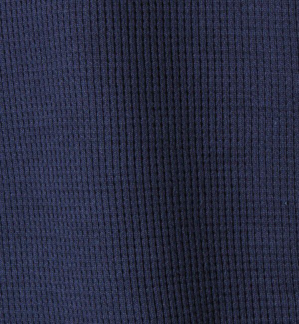 GLOSTER「【レイヤードに最適】【GEVACO】ワッフル素材ロングスリーブTシャツ」|Tシャツ・カットソー|