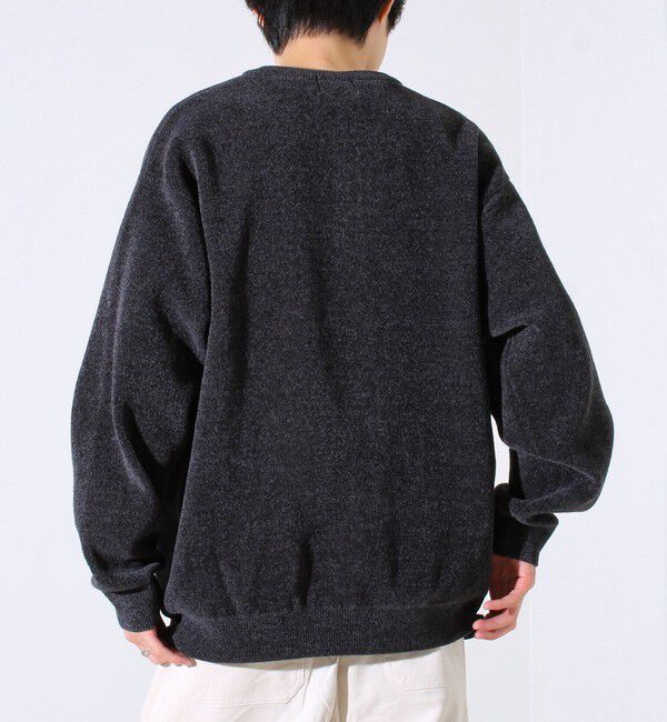 GLOSTER「【昨年人気アイテム再登場！チクチクしないニット】モールバックボーダー ヘンリーネックニット」|ニット・セーター|