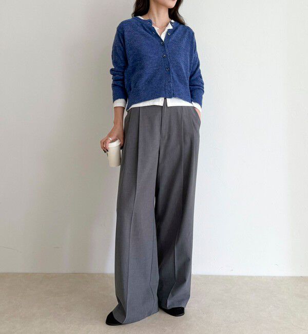 fredy emue「【@sora_522m企画】ウール混天竺カーディガン」|カーディガン|