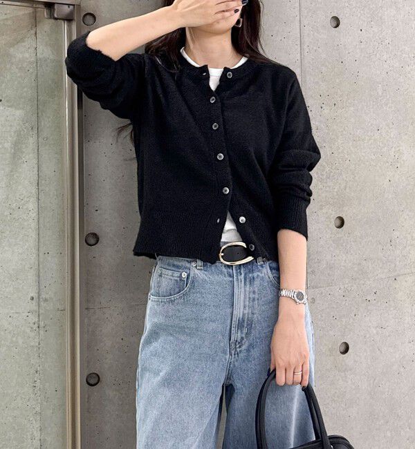 fredy emue「【@sora_522m企画】ウール混天竺カーディガン」|カーディガン|