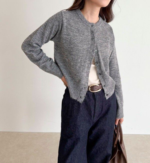 fredy emue「【@sora_522m企画】ウール混天竺カーディガン」|カーディガン|
