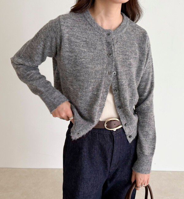fredy emue「【@sora_522m企画】ウール混天竺カーディガン」|カーディガン|