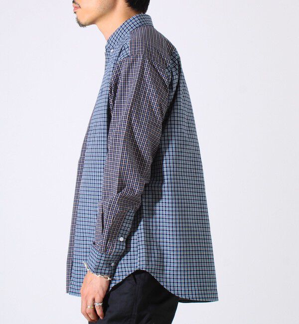 GLOSTER「【BOY刺繍】クレイジーパターン ボタンダウンシャツ」|シャツ・ブラウス|